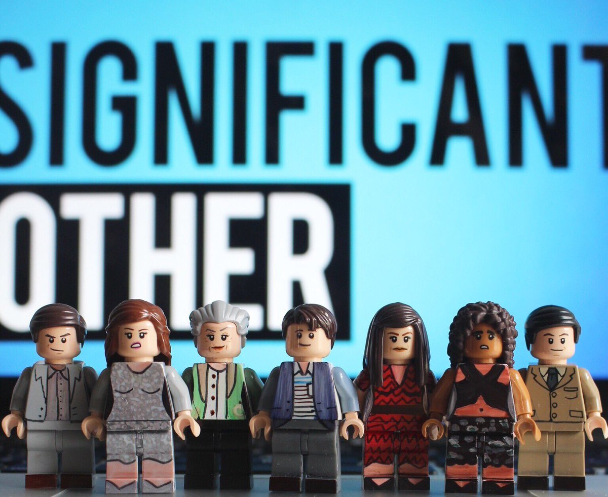 willwaybway's tweet photo. @broadwaybrick nails it again! This time with a Happy Opening tribute to @SignificantBway ! #broadwaybricks #significantother #legodating https://t.co/wE2nfL6tno