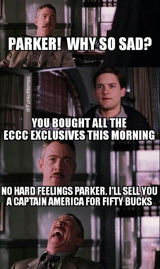 FunkoMemes's tweet photo. Go get them before the flippers do #FunkoMemes #ECCC #Flipper https://t.co/LcoXmfTgNV