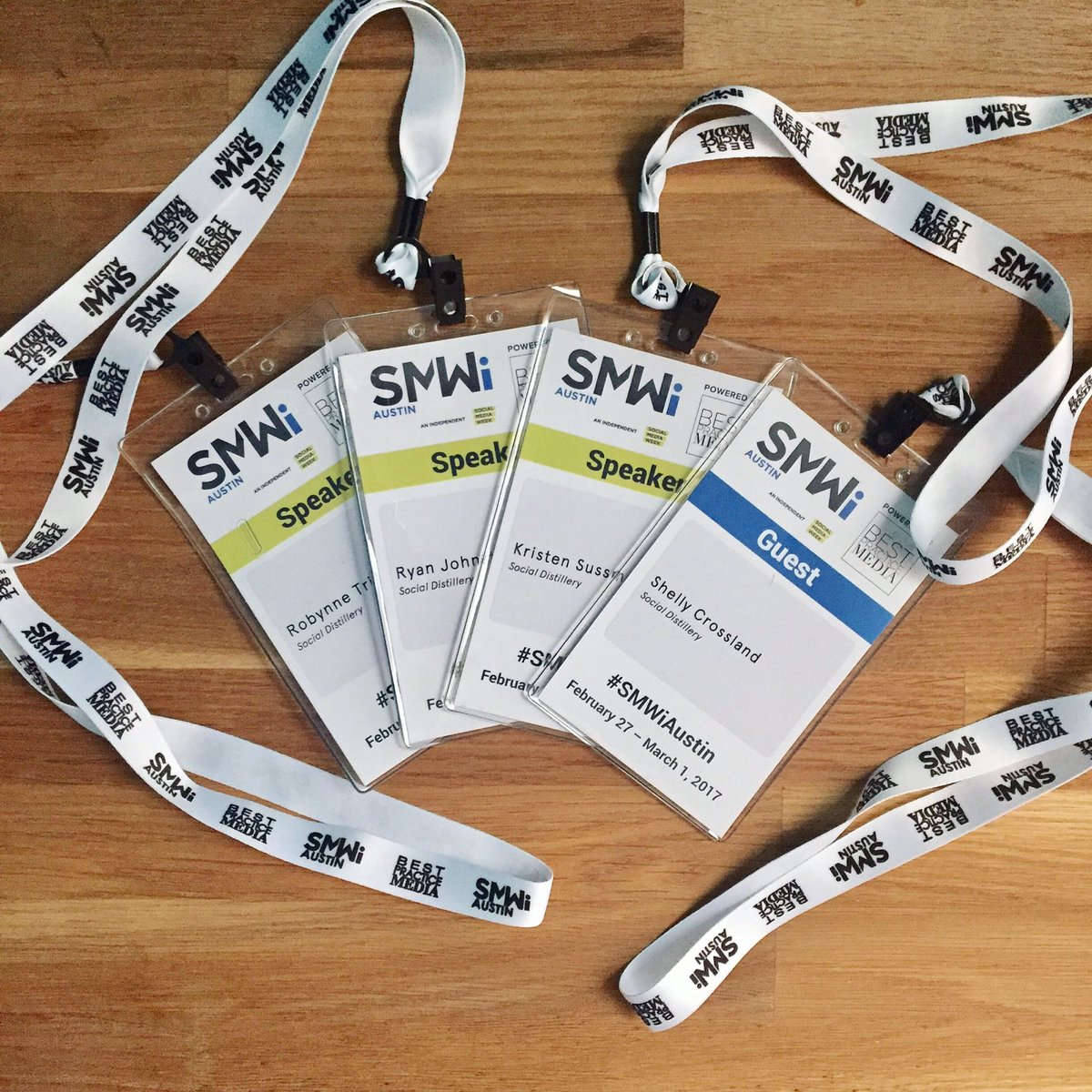 SocialDistiller's tweet photo. Thanks @BestPracticeSMM for an awesome first #SMWiAustin! Our team had a blast attending & hosting classes & panels. Until next year! https://t.co/4jij7vN4Qu