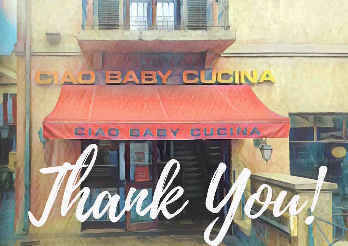 ciaobabycucina's tweet photo. #saturdaystar #peterfeldman
 Thank you for your article, plenty more positive reviews coming in, we invite all our guests to review @ CBC https://t.co/kIqXirQyXh