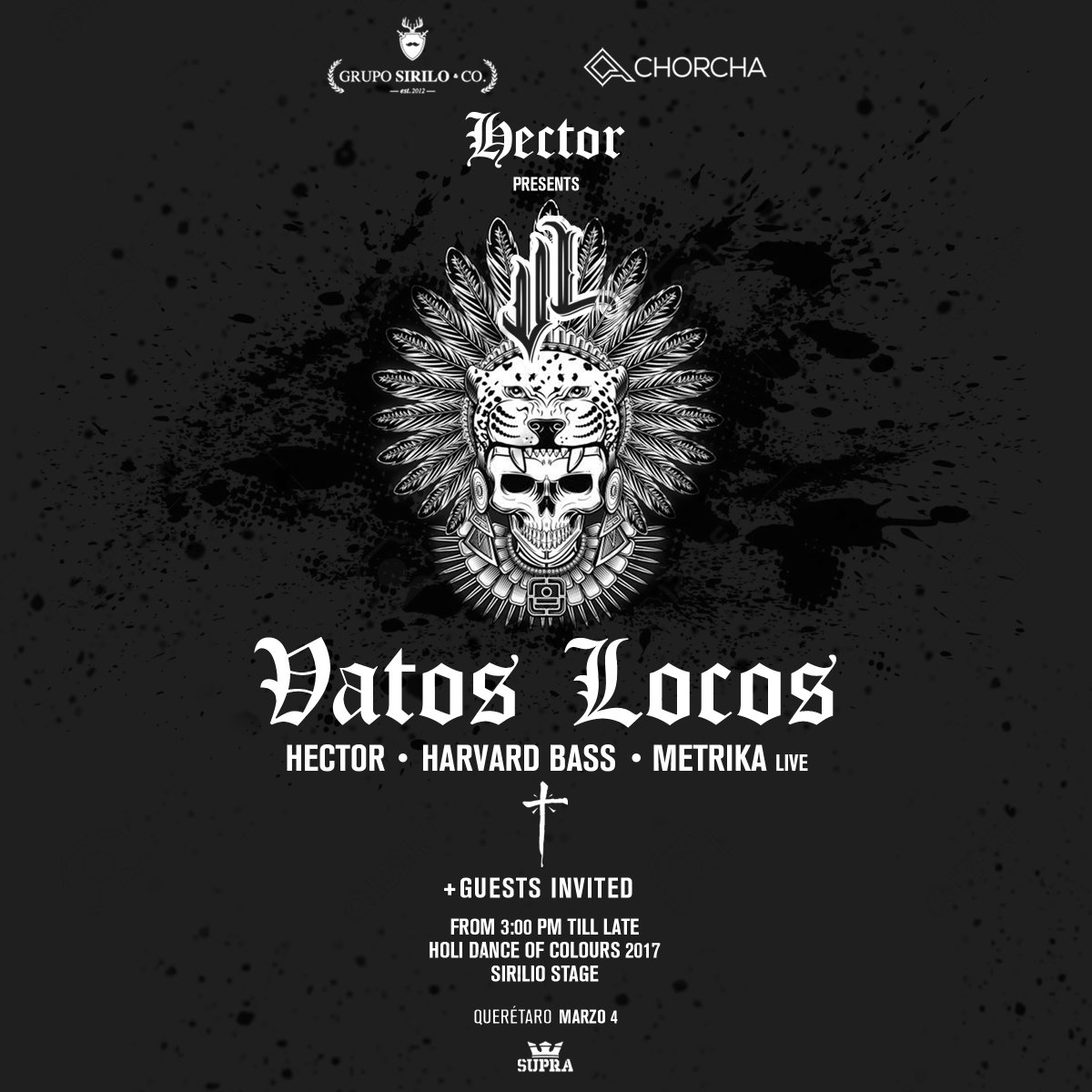 Today, we host the first #VL stage in our series of festivals; catch Papi <a href="/hectormusic_/">Hector</a>, <a href="/HarvardBass/">Harvard Bass</a> &amp; <a href="/_metrika/">Metrika</a> at Holi Dance of Colours!