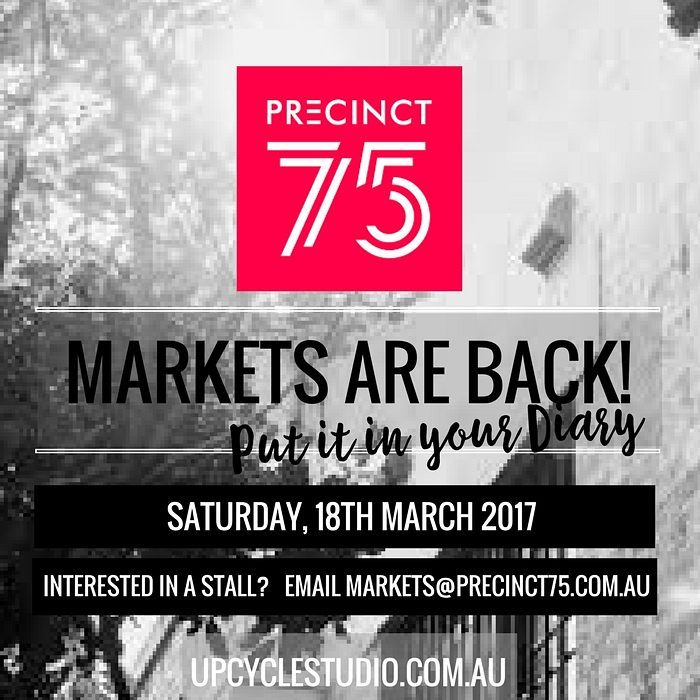 We've been asked about when the market will be returning &amp; we're thrilled to be able to finally announce that it's on the 18th March!