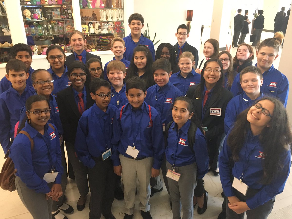 QueenBostic7's tweet photo. The 2017 TSA STATE conference is now in session Ss took their written exams @ 7AM We are eager to see TBK8TSA learn #FLTSA #hcpsproud https://t.co/aboWXzEedi