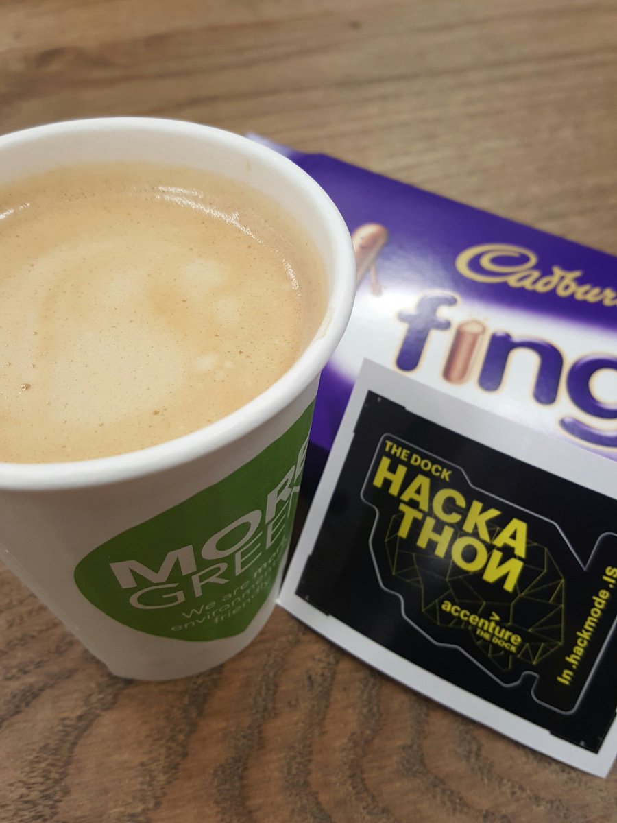 ekayi_'s tweet photo. Powered by coffee and chocolate #hackerfuel #hackmode #livingservices https://t.co/4WxJGMoLlv