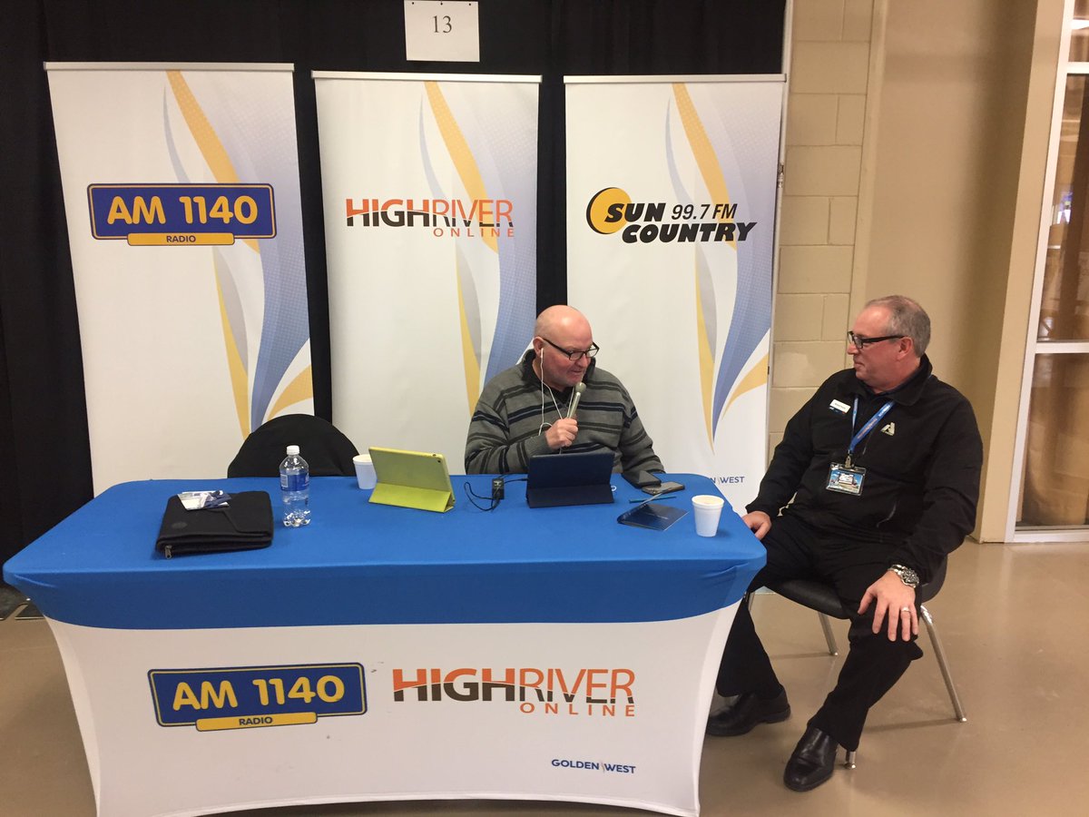 FCCagriculture's tweet photo. MT @sliebel: #FCCSoftware @FCCagriculture Richard Kuntz promoting #AgExpo17 in Lethbridge https://t.co/Ji4O3QO0DD