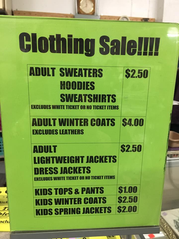 YourResaleShop's tweet photo. Big, huge, gigantic, incredible SALE. RIGHT NOW at the Partnership Resale Shop in Rolla. 2100 D N. Bishop. #sale #resale #shop #bargains https://t.co/WGScYI4PPl