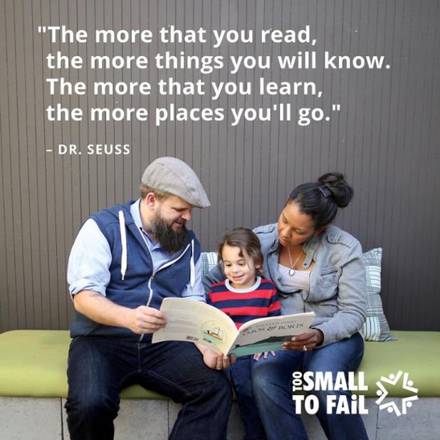 2SmallToFail's tweet image. Today is #DrSeuss's birthday! We hope you're #reading aloud with your child to celebrate! #ReadAcrossAmerica