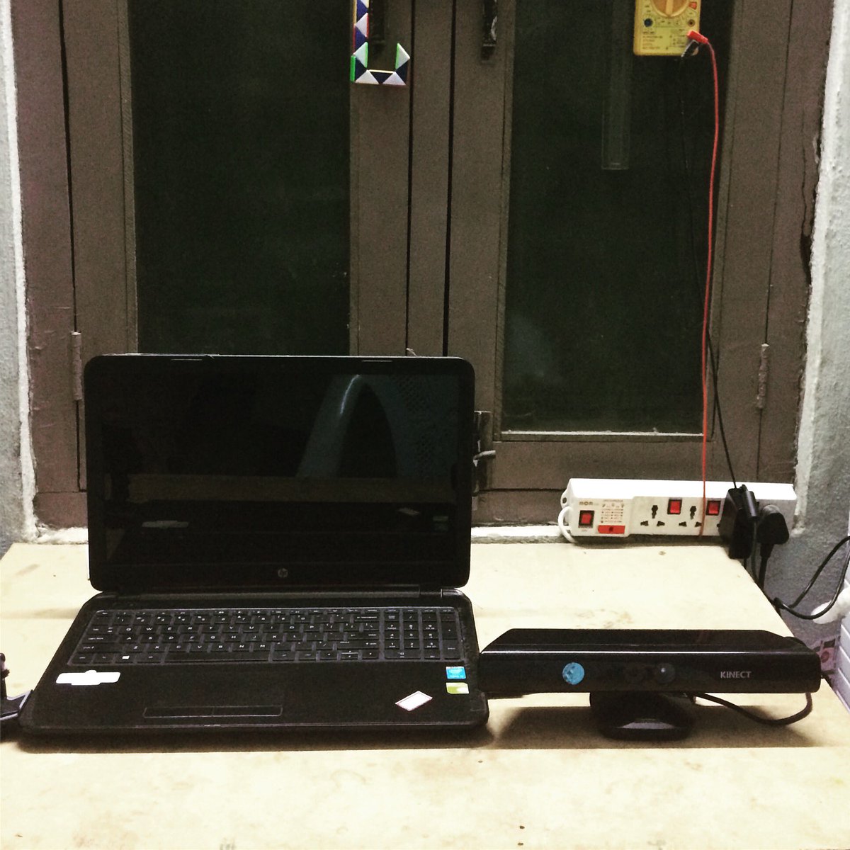 adrobotics's tweet image. Working on the colour streaming, depth streaming and skeleton tracking on #kinectforwindows using visual c#!!