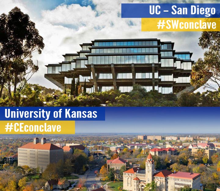 We'll wrap up #ConclaveSeason this weekend at <a href="/AEPi_UCSD/">AEPi UCSD</a> for #SWconclave and <a href="/KUAEPI/">Kansas AEPi</a> for #CEconclave!