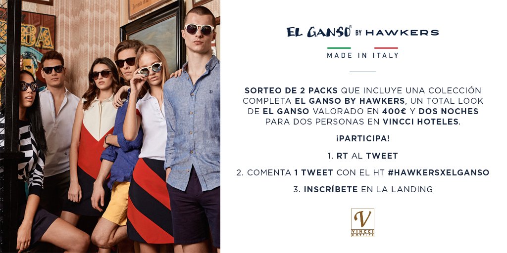 HawkersCo's tweet photo. SORTEO DEL 2º PACK #HawkersxElGanso

RT, comenta con el HT #HawkersXElGanso e inscríbete en https://t.co/GQ0lZH4xw4   

¡Mucha suerte! https://t.co/uj7fGzZEf6