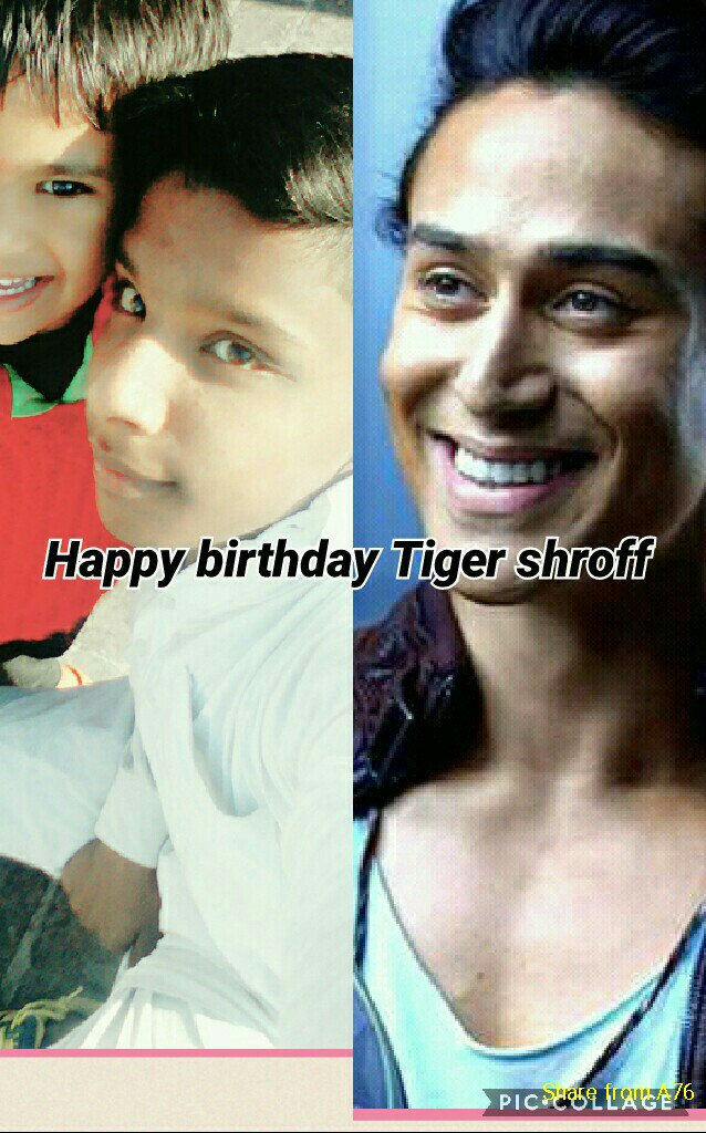 Happy birthday Tiger shroff 