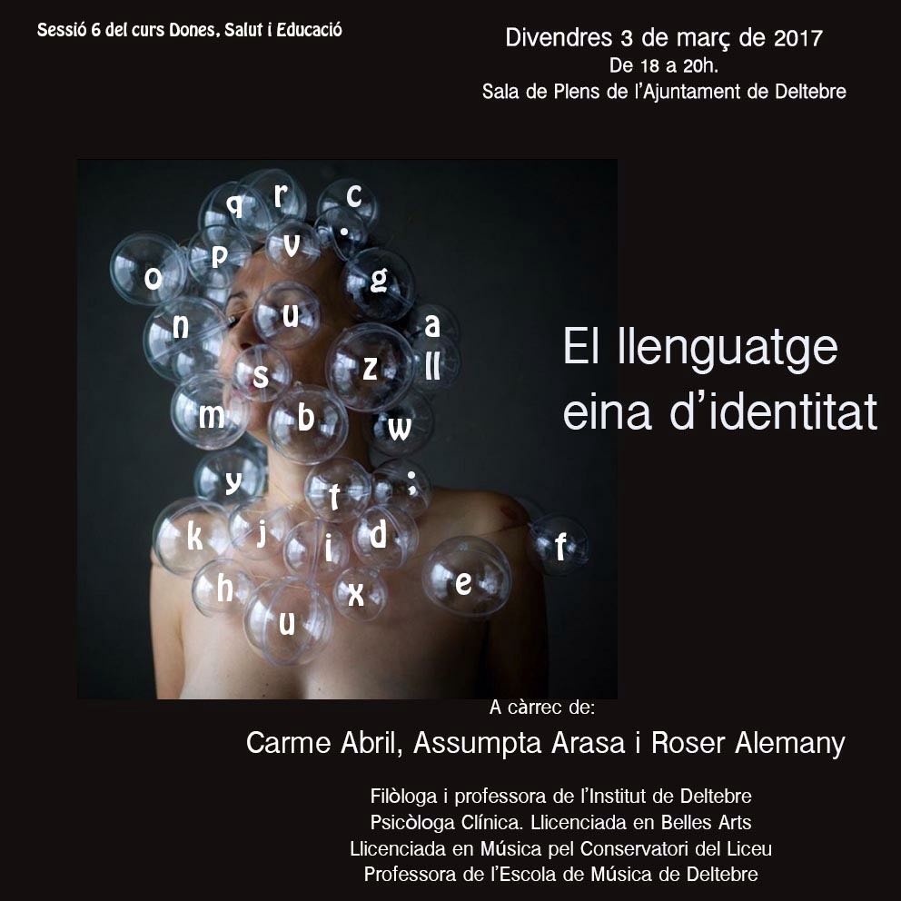 CarmeAbril's tweet photo. Amb @adasdelta a #Deltebre divendres 3 fem el taller "El llenguatge eina d'identitat" @assumptaar iniciem els actes #8març https://t.co/b2X22wp4UT