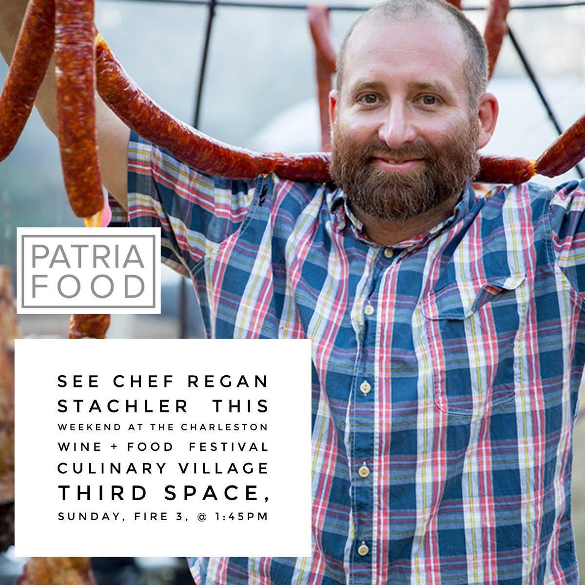 Check us out @ChsWineandFood this weekend! charlestonwineandfood.com/personalities/… for more info! See you there! #CharlestonWineAndFood #Charleston