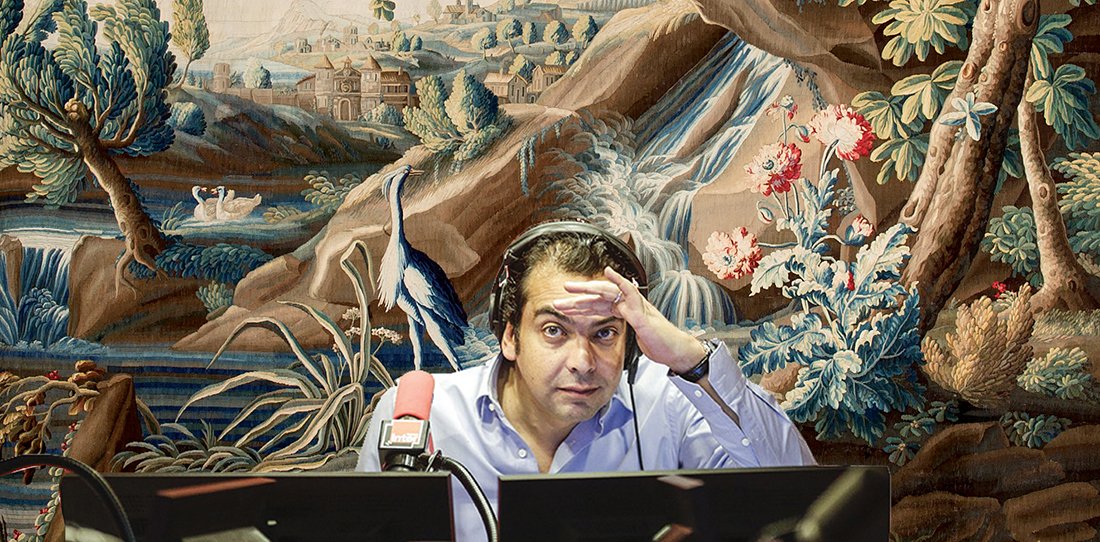 CiteTapisserie's tweet photo. Lundi 06/03, bain de "verdure" pour le 7/9 de @franceinter,  qui sera en direct et en public depuis la @CiteTapisserie à Aubusson ! https://t.co/aDIwwDZs3V