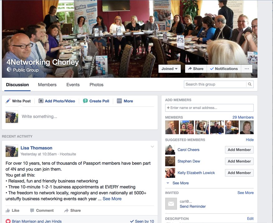Follow us on #Facebook, join in the conversation, tell us all about yourself!