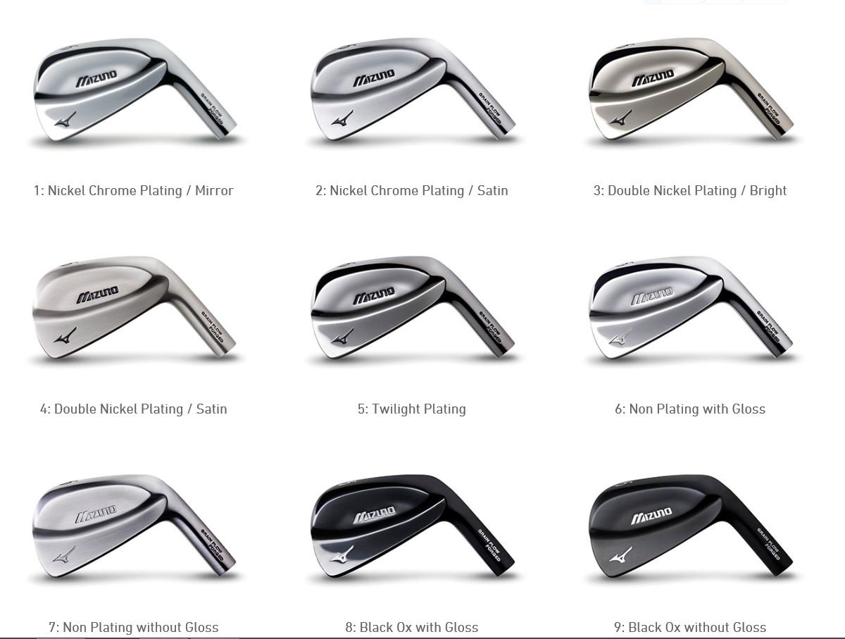 mizuno irons timeline