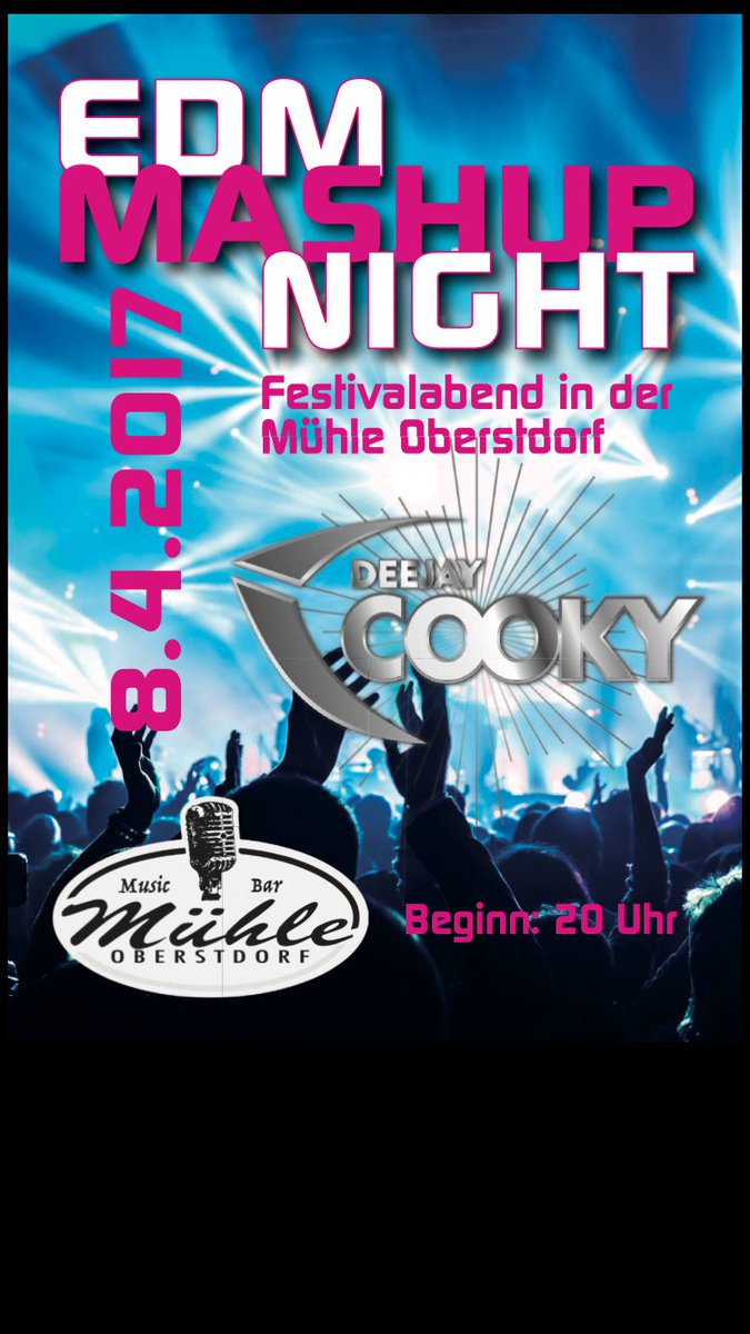 MarcusCooky's tweet image. Mühle Oberstdorf #germany , #EDM, #MASHUP, #NiGHT , #aufgehtsPARTYcrowd
