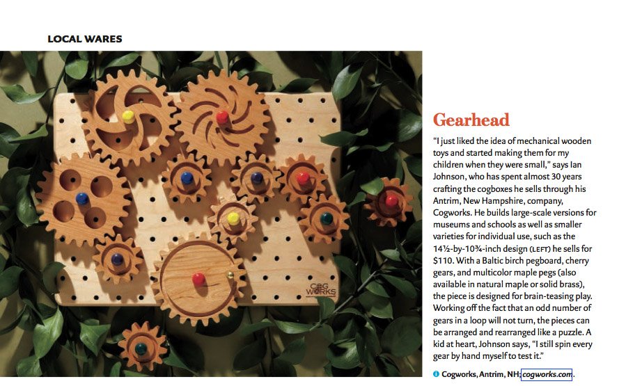 CogworksLtd's tweet photo. Find our #Cogbox amidst the undergrowth in the beautiful March/April 2017 issue of @DesignNE https://t.co/YePUPVYX2d