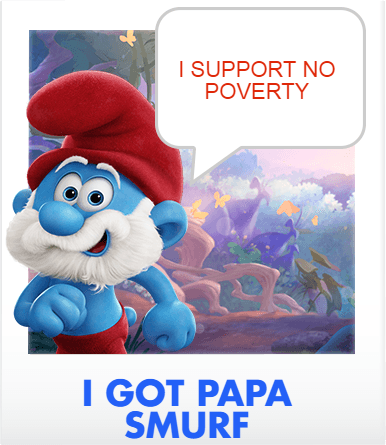 karmafylife's tweet photo. Let the Smurfs help you pick your favorite #GlobalGoal!
See which Smurf cares like you! #Smurfs #SmallSmurfsBigGoals
https://t.co/CxZQ0odEc6 https://t.co/jRFcyDEqjh