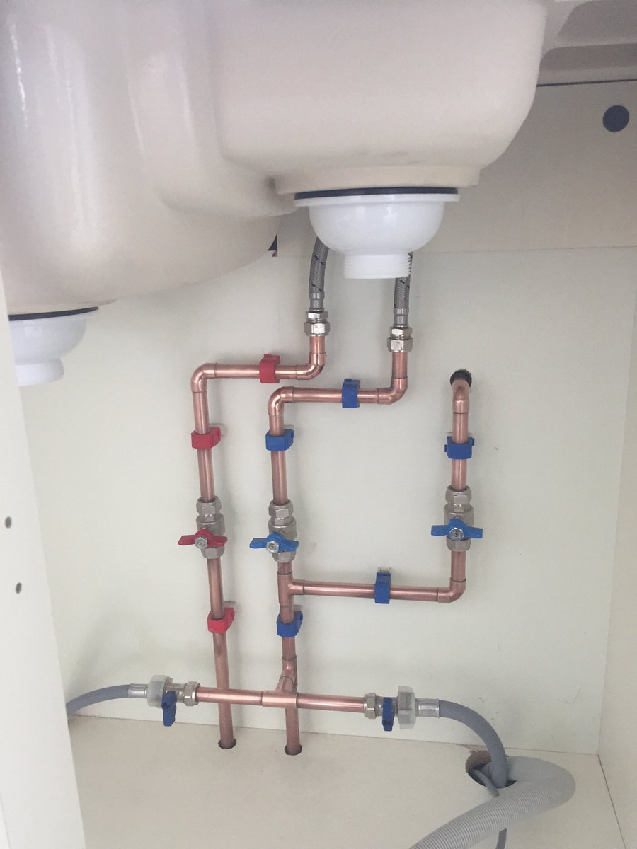 IanPlumbing's tweet image. Not a big boiler install, but still like to keep it neat &amp;amp; tidy under a sink