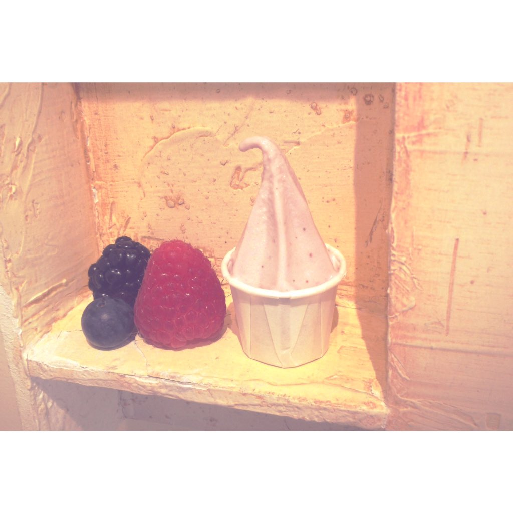 GoBerry Blend is here! Also serving Nutella and Creamsicle! #GoBerry