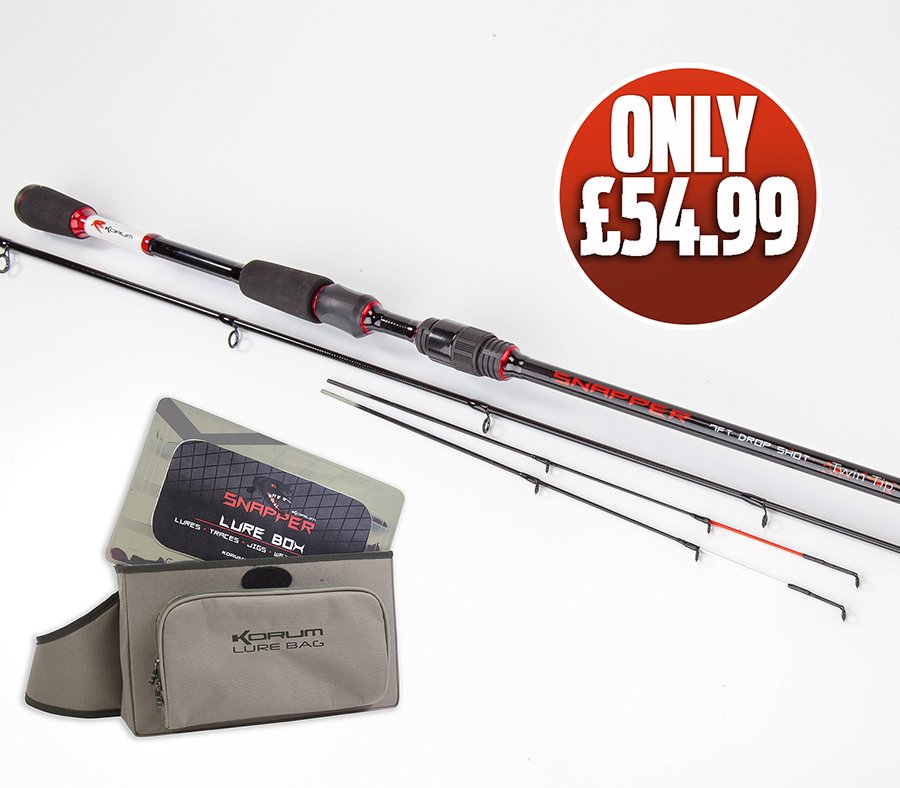 Angling Times on X: Korum Snapper Twin Tip Dropshot rod and Lure
