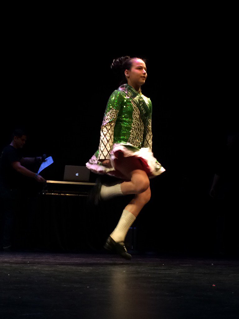 M15Barnes's tweet photo. #changemakers got Talent. A little Irish love! @WEcdsbDay https://t.co/COVsVxfbPy