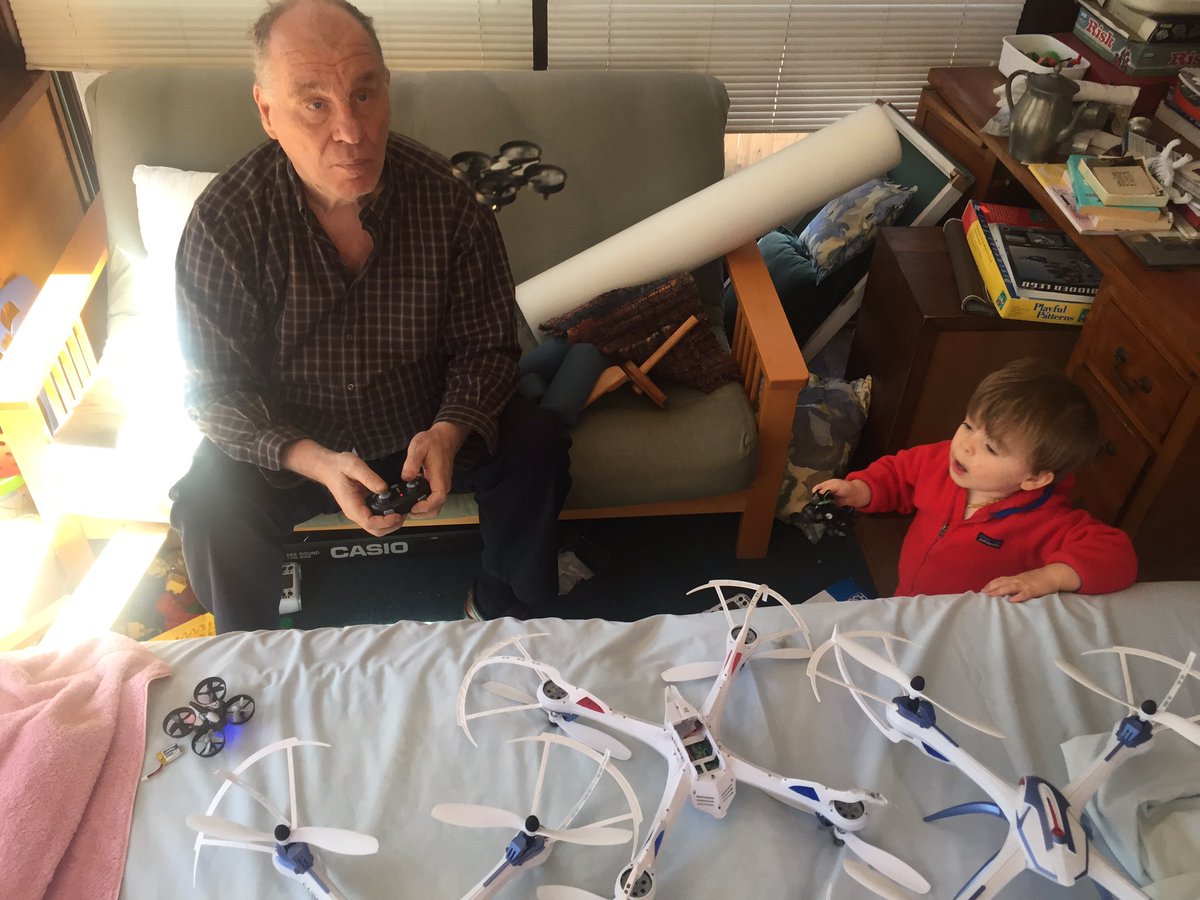 Drones with the kids!