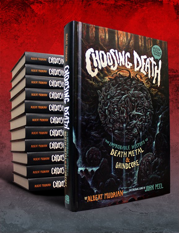 #WorldBookDay Decibel book 1: #ChoosingDeath. Only 400 of 3000 left in stock! tinyurl.com/choosingbook #deathmetal