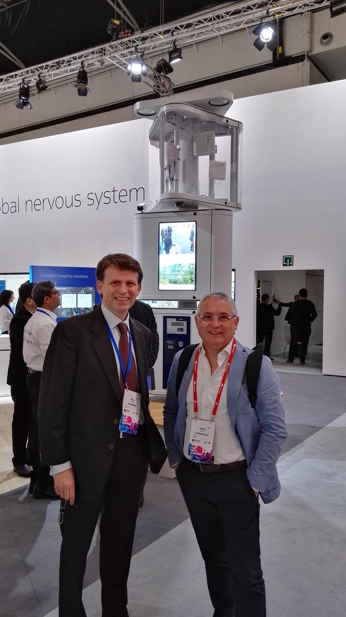 Last day at <a href="/GSMA/">GSMA</a> #MWC17. The final outcome is certainly positive A great international debut for our #smallcell #tower DICECELL! #telco 📶🇮🇹