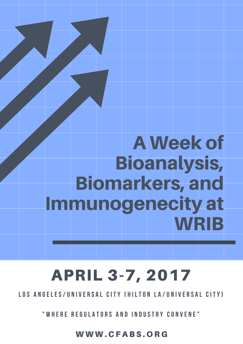 WeiGarofolo's tweet photo. Looking forward to a week of #Bioanalysis, #Biomarkers, and #Immunogenecity at the 11th #WRIB this April! #biopharma #biotech https://t.co/a5SLSLlXmj
