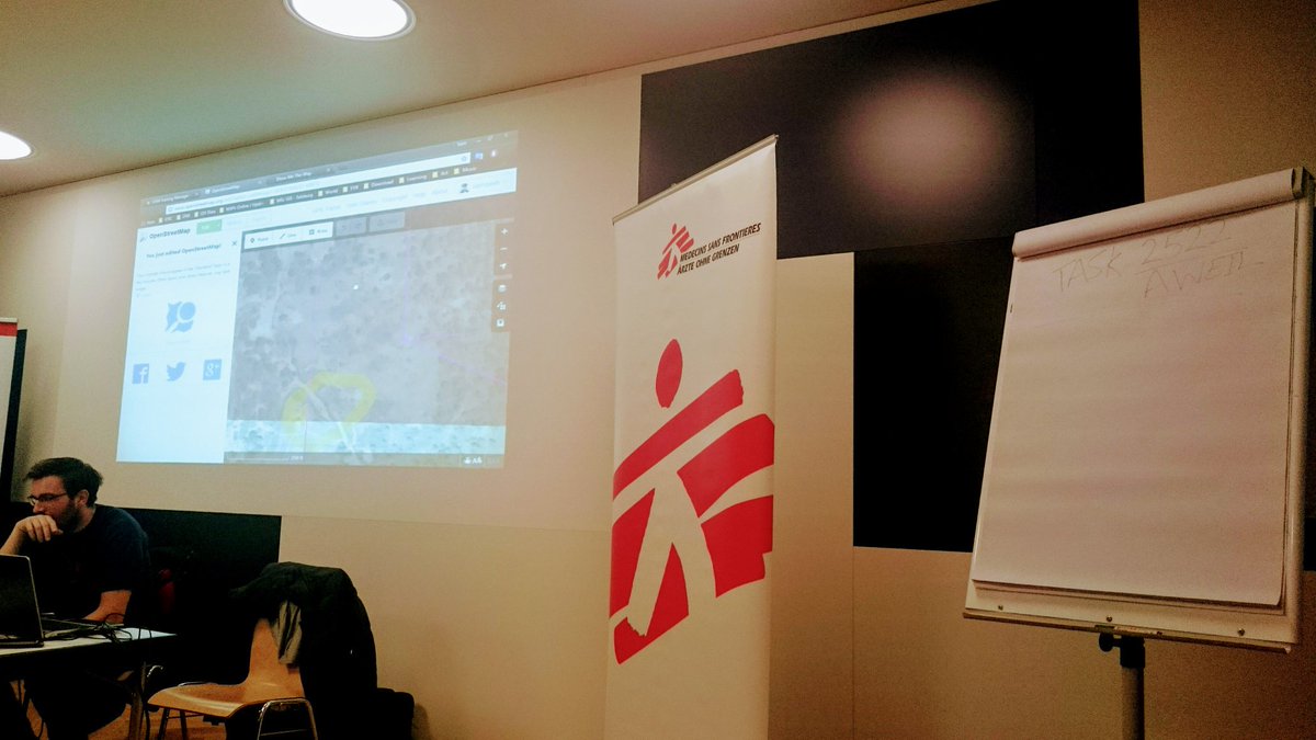 Ammer_B's tweet photo. #Maphaton, mapping in Vienna with of enthusiastic volunteers in advance of tomorrows Humanitarian Congres @hucovienna @TheMissingMaps https://t.co/nBl2tuuKen
