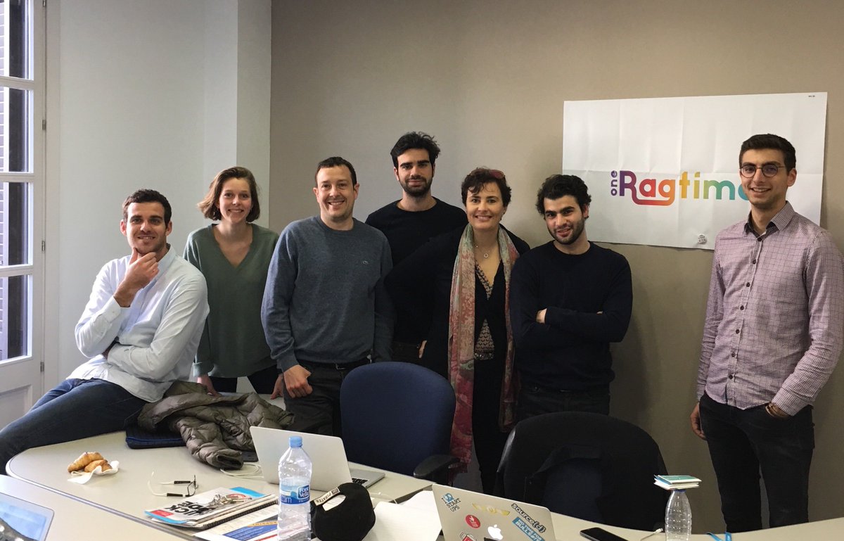 OneRagtime's tweet photo. What a better way to end this week in Barcelona than a nice team picture... Thank you for having us @4YFN @LaFrenchTech https://t.co/ZYbPb5BqtR