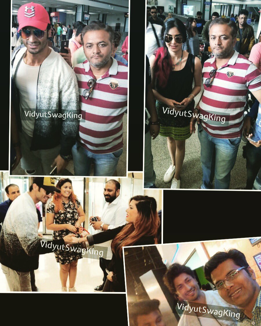 vidyutswagking's tweet photo. Everyone is taking selfies and meeting u @VidyutJammwal sir and the main question is when I'll get a chance
#Commando2Tomorrow
#Commando2 https://t.co/55qNOwEJWY
