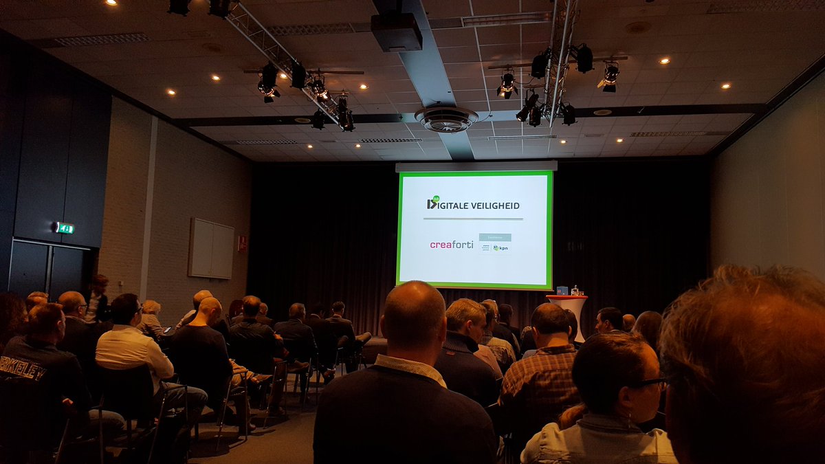Aanwezig geweesr bij de bijeenkomst #digitaleveiligheid van @Creaforti bewust worden van de veiligheid van je #data