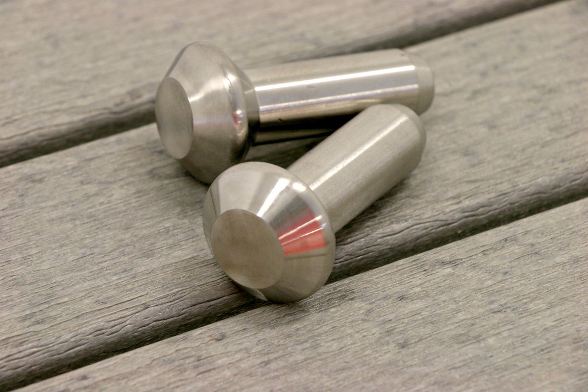 DuroGreen's tweet photo. There are certain things that make our chairs better. Our stainless steel pins are machined here in Elkhart, IN.  #madeintheusa https://t.co/S1mCXuIxlM