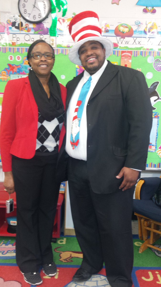 Thank you "Cat in the Hat" Rev. Patillo for our Dr.Seuss story, special gift &amp; words of wisdom! "You can do anything you set your mind to!"