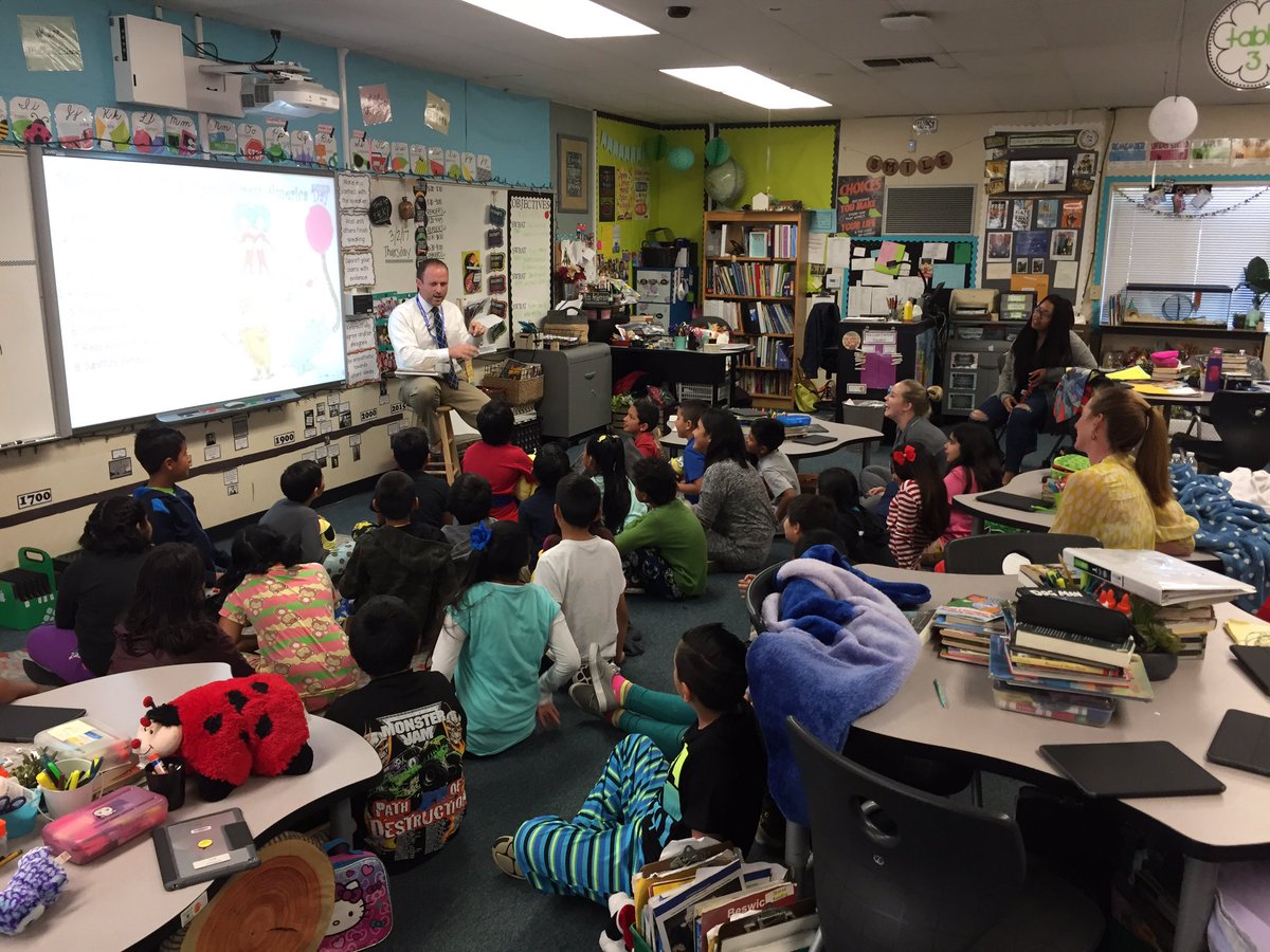beswickes's tweet photo. It is Read Across America &amp; PJ Day at Beswick! https://t.co/81mfZ7klm3