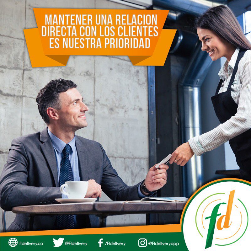 fidelivery's tweet photo. @fidelivery conoce sus preferencias de manera individual para motivar y fortalecer la relación con sus clientes. #ValleduparDigital #AppsCo https://t.co/iPxqHKXU41
