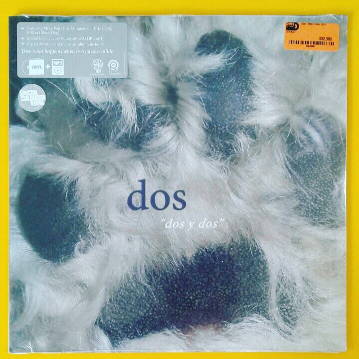 RPMRecordsBOG's tweet photo. #dos son 2 bajos, tocados por #MikeWatt de #theMinutemen y #KiraRoessler de #blackflag. #dosydos es el disco q hará volar tu cabeza #rpmbog https://t.co/V0yCEKb7rF