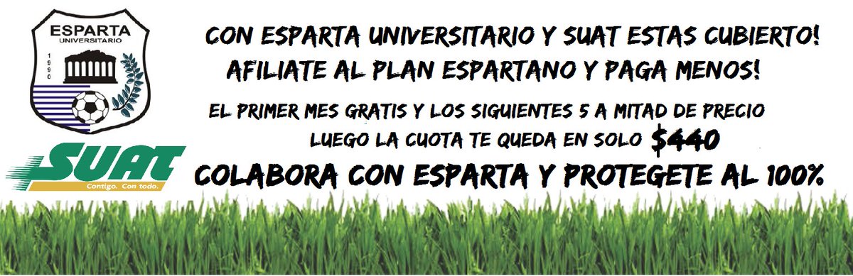 Afiliate a Suat por el mejor precio! Comunicate por Inbox para coordinar!