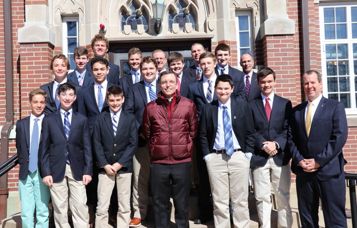 ehardiman's tweet image. Great to host 2017 @stjohnsprep Distinguished Alum @BpRobertReed ’77 for campus visit and reception today - wonderful lunch with @TheNestSJP