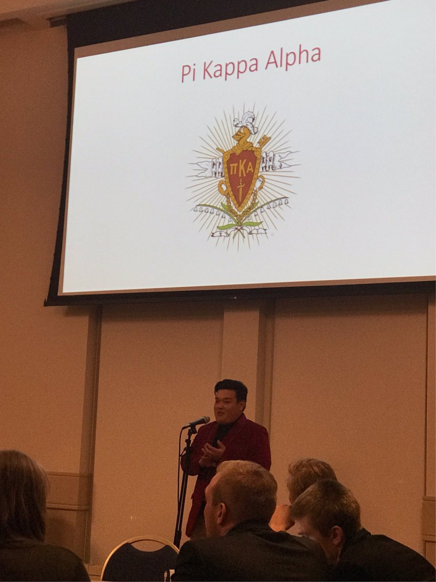 Thank you <a href="/kellenotsu/">Kellen</a> for organizing our first founders day event last night!  #HelloHelloHelloMyNameIsKellenO #ΠΚΑ #FoundersDay #History