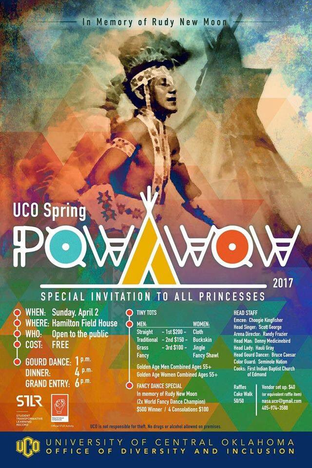 ONE MONTH AWAY!!! #UCO #spring2017 #Powwow