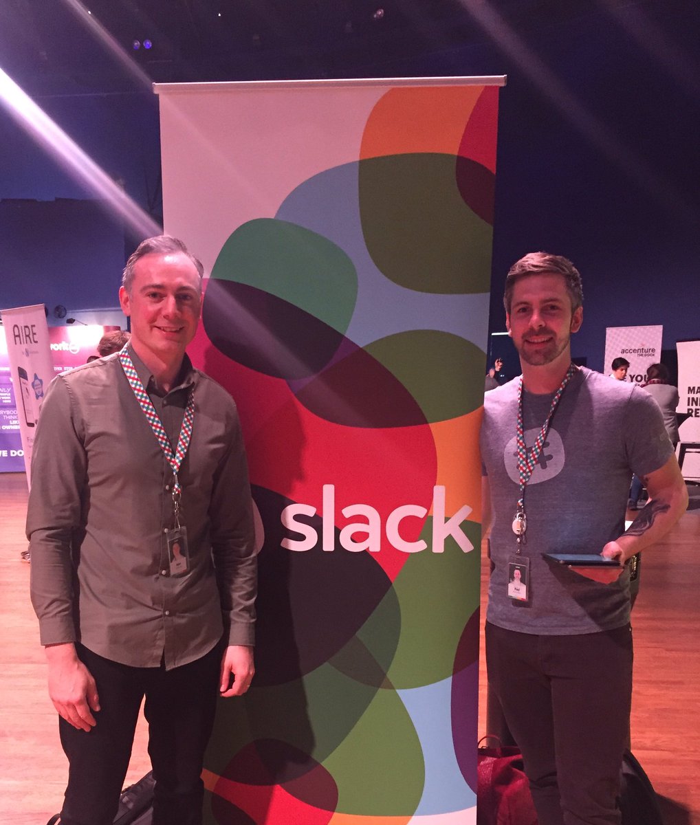 alan_doherty's tweet photo. All good to go @SlackHQ at @UpStarterHQ #upstarter #slack #Recruiting @Paul_Kilfeather https://t.co/1iSIBc3yQd