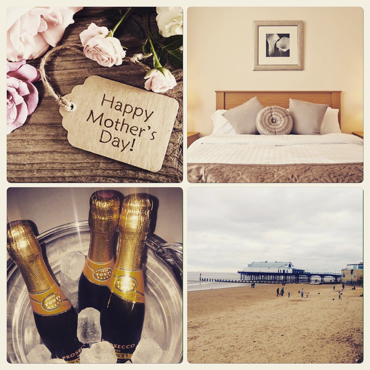 #MothersDay is fast approaching -  create memories together and spend it with us in #Cleethorpes 🌷