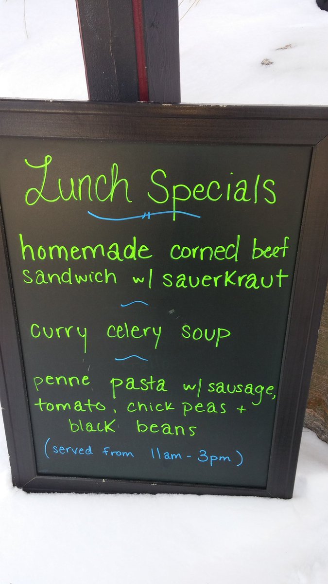 Thursday Lunch Features