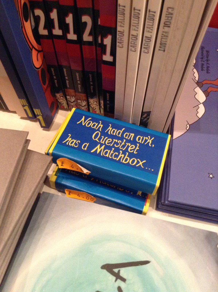 Look what I found in <a href="/orbitalcomics/">Orbital Space</a> my travels. It's @Querstret's book!