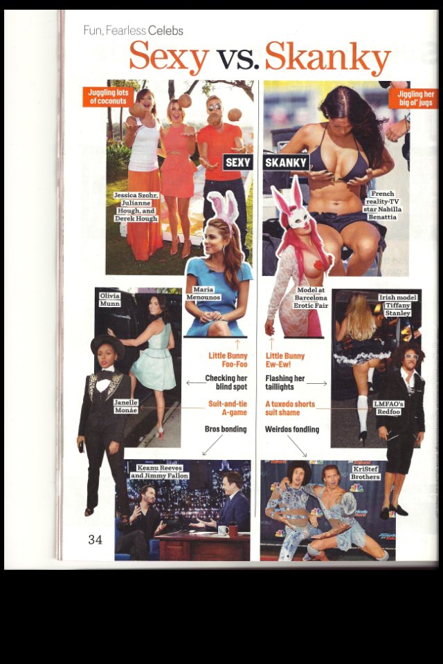 KristefBrothers's tweet photo. That time we were in @CosmoMagazine_ next to @keanureeves ... #FunFearlessCelebs #SexyvsSkanky #glitterbomb #tbt #agt @nbcagt https://t.co/2mcqOF0gC4