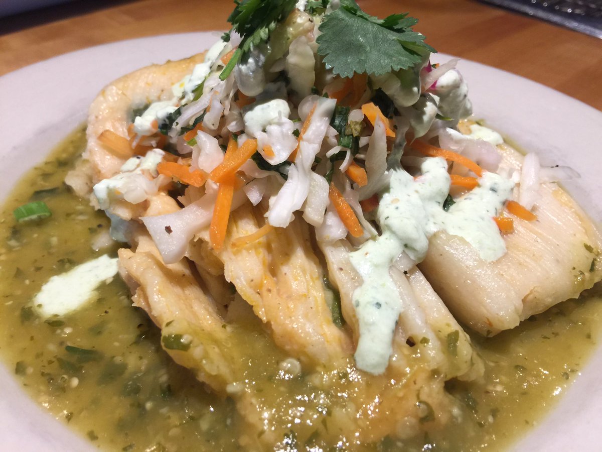 Jose made these stuffed #tamales for you just how his Mom makes them in Mexico. Come taste these beauties for yourself. #Denver